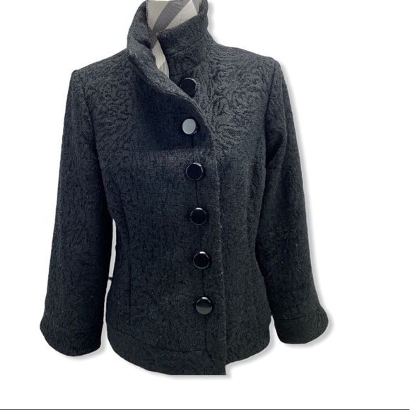 Becky & Max Elegant Black Women's Jacket - Picture 2 of 5